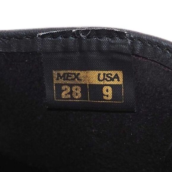 Original Michel Grasso Mil Rayas Work Boots with Steel Helmet Black Men's 9 - Picture 10 of 10